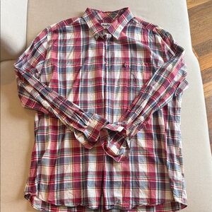 Barbour Men's Multicolor Plaid Button Down Shirt